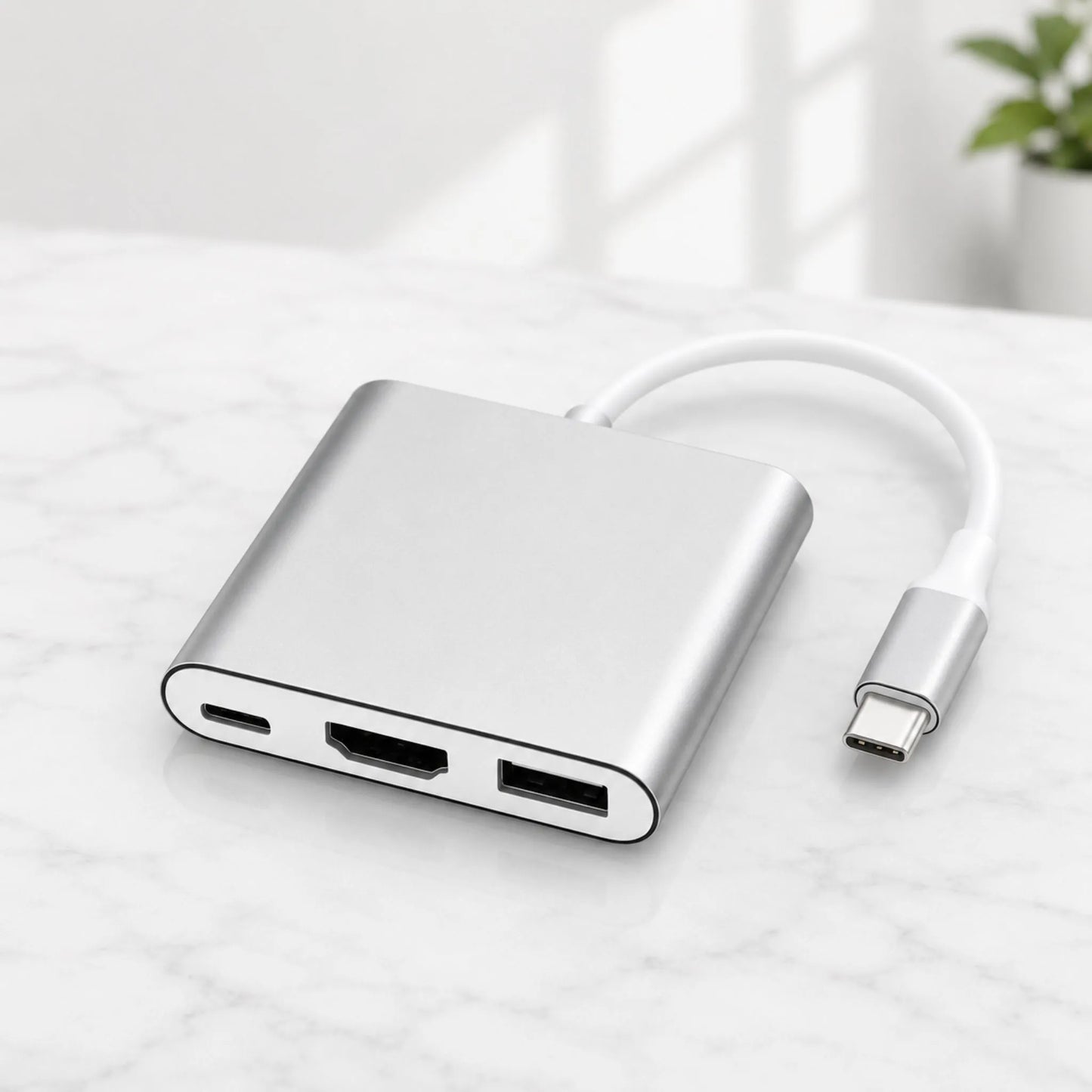USB Type-C to HDMI, USB 3.0, and Type C Adapter