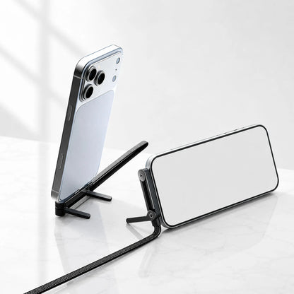 Type-C Charging Cable 240W with 360° Aluminum Stand + FREE Type-C to USB Adapter