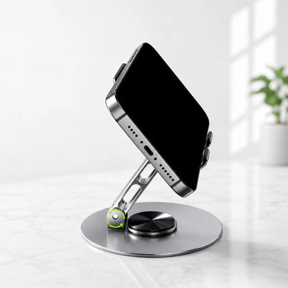 Foldable Phone Stand – 360° Adjustable Desk Holder