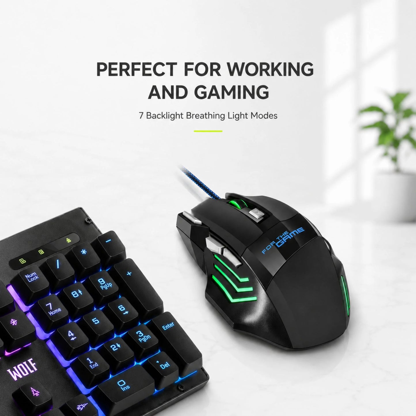 RGB Wired Gaming Mouse – Precision, Speed & Style